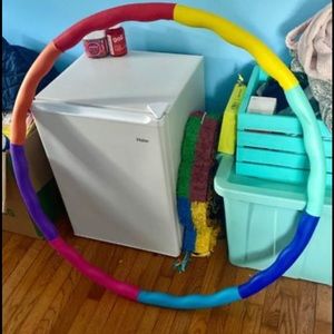 Weighted hula hoops